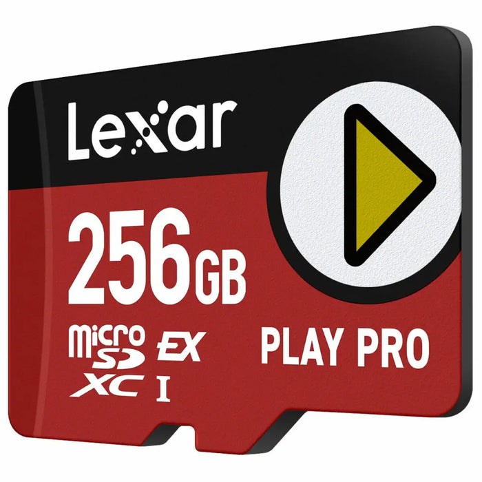 Kарта памет Micro SDXC Lexar LMSXPS0256G-BNNNG Черен Червен