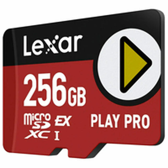 Kарта памет Micro SDXC Lexar LMSXPS0256G-BNNNG Черен Червен