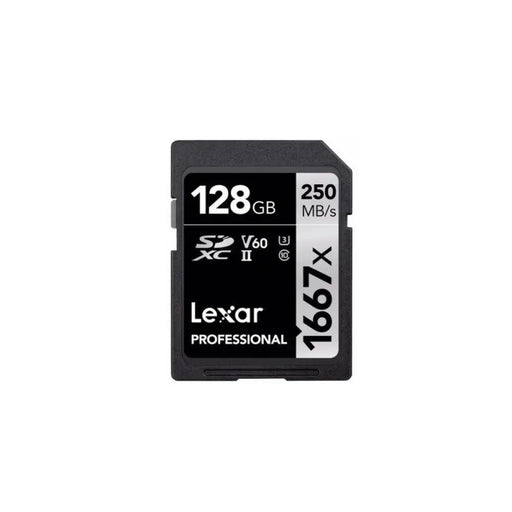 КАРТА ПАМЕТ SDXC 128GB 250/90MB/s UHS-II V60 U3 LEXAR