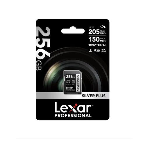 КАРТА ПАМЕТ SDXC 256GB 205/150MB/s UHS-I,C10,V30,U3 LEXAR