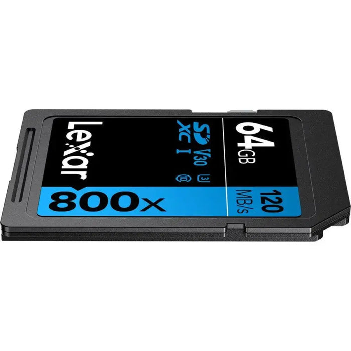 КАРТА ПАМЕТ SDXC 64GB 120/45MB/s UHS-I,V30,U3 LEXAR
