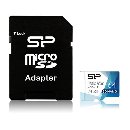 Карта памет Silicon Power Superior Pro 64GB microSDXC Class
