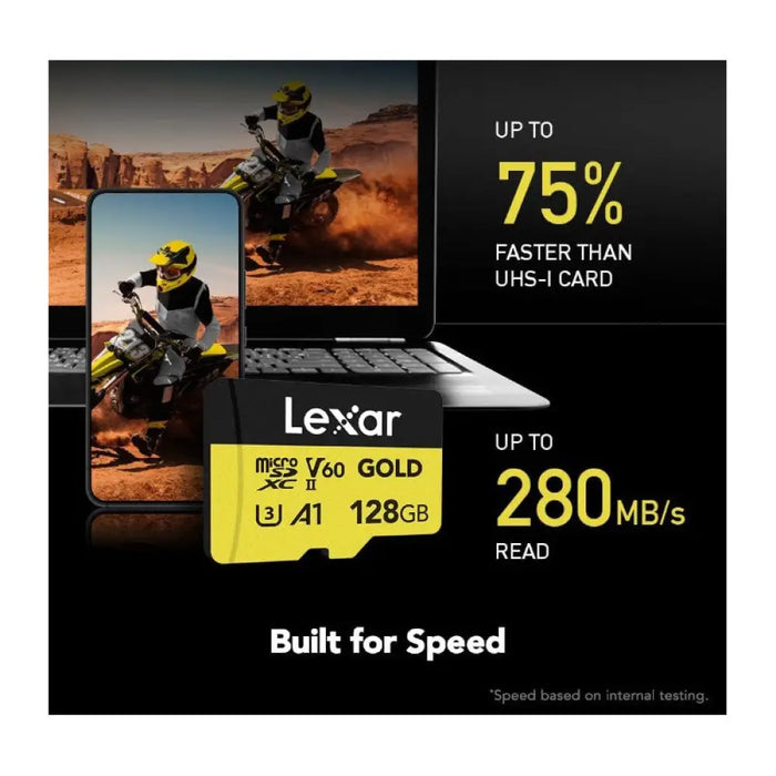 КАРТА ПАМЕТ ЗАЛАТНО micro SDXC 128GB 280/100MB/s