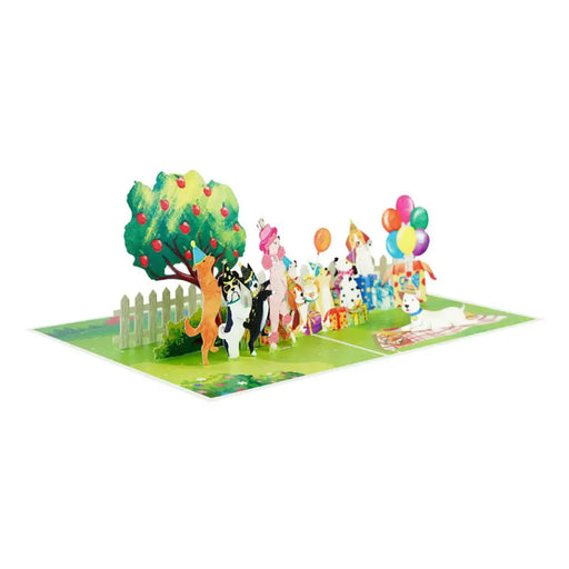 КАРТИЧКА POP-UP ПАРТИ С КУЧЕТА KIRIORI 13502