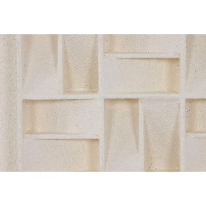 Картина 3D Home ESPRIT Гипс Дървен MDF 60 x 7 x 60 cm