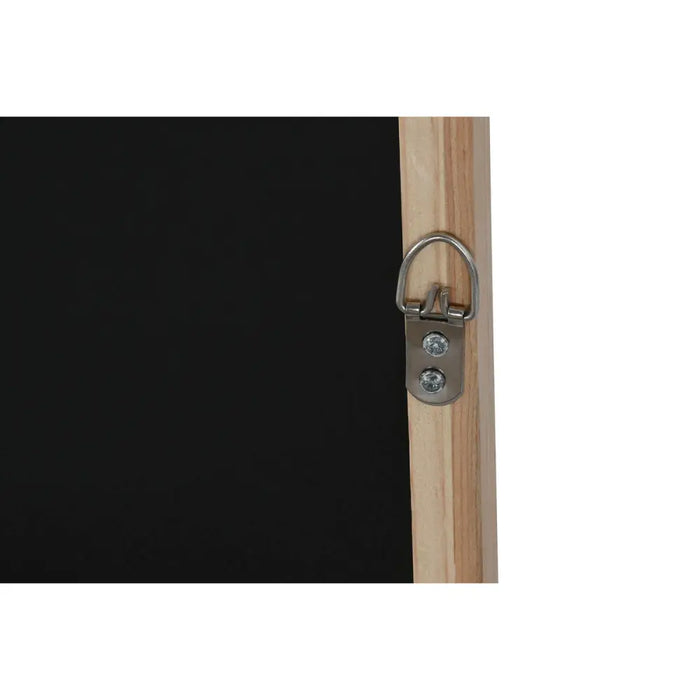 Картина 3D Home ESPRIT Гипс Дървен MDF 60 x 7 x 60 cm