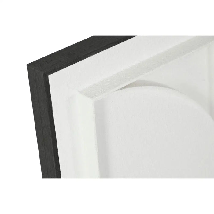 Картина 3D Home ESPRIT Гипс Дървен MDF 60 x 6,5 x 60 cm