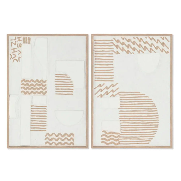 Картина 3D Home ESPRIT хартия полистирен 50 x 2 x 70 cm 50