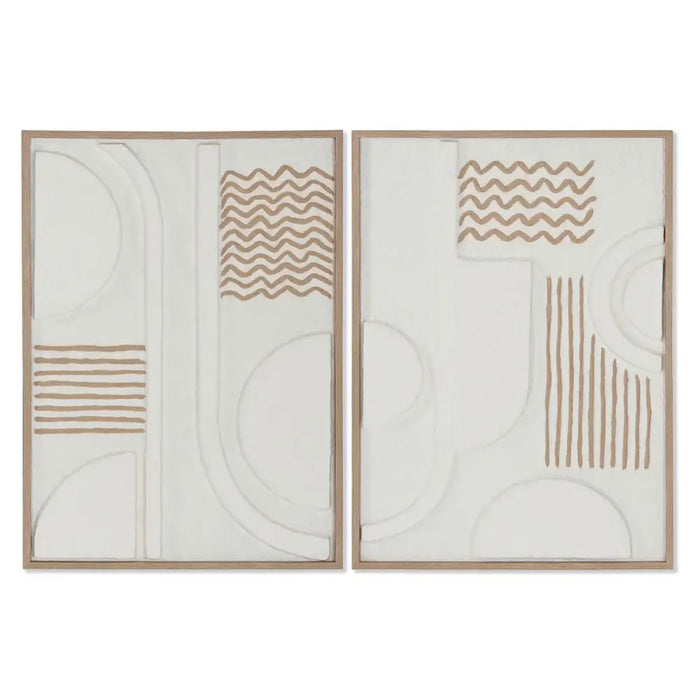 Картина 3D Home ESPRIT хартия полистирен 50 x 2 x 70 cm 50