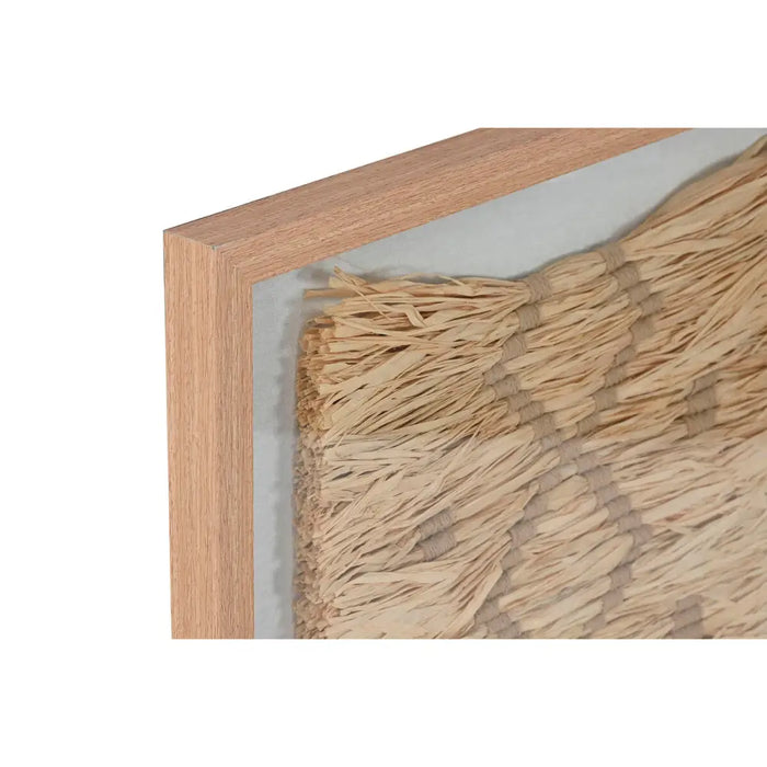 Картина 3D Home ESPRIT Рафия полистирен 50 x 3 x 70 cm 50 x