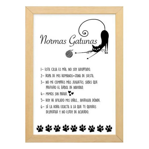 Картина Бял Котки 35 x 25 cm 32 x 25 cm