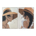 Картина DKD Home Decor 104 x 4,5 x 143,5 cm Шапка Модерен