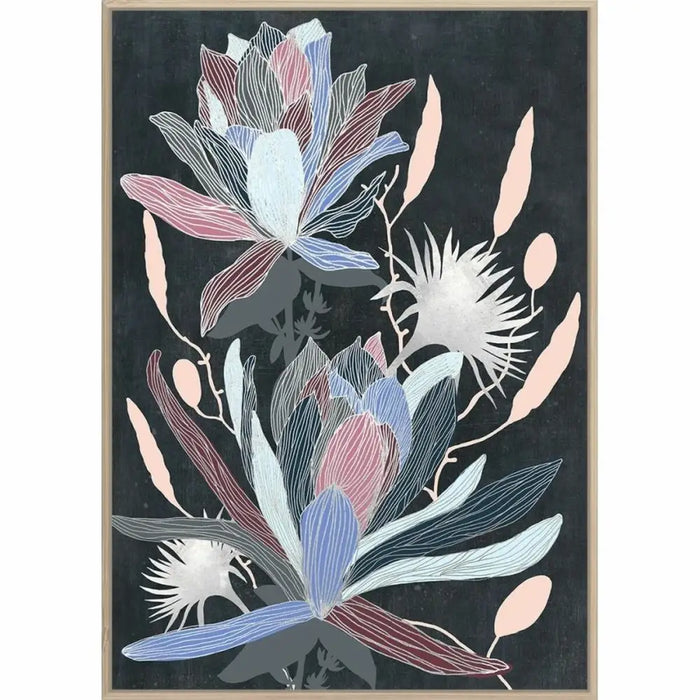 Картина DKD Home Decor 53 x 4,3 x 73 cm Lilled Модерен (2