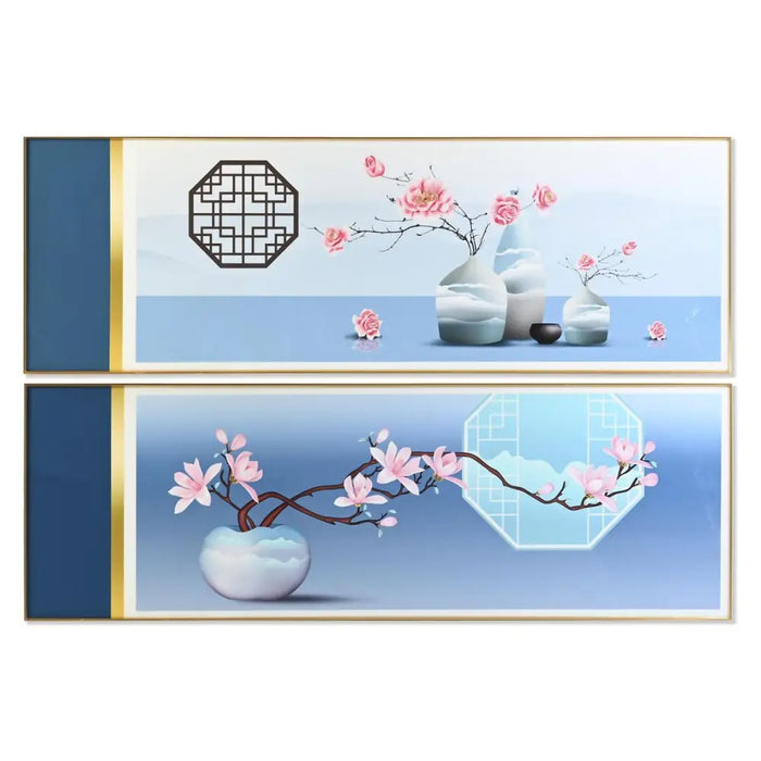 Картина DKD Home Decor Алуминий Дървен MDF 180 x 3 x 60 cm