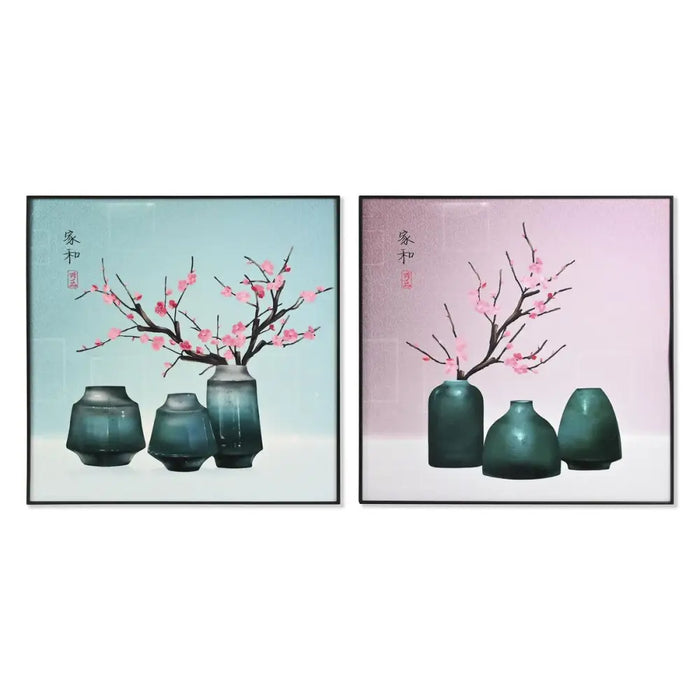 Картина DKD Home Decor Алуминий Дървен MDF 80 x 3 x 80 cm