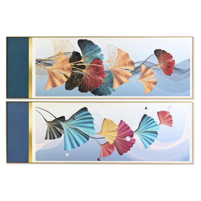 Картина DKD Home Decor Алуминий Дървен MDF 180 x 3 x 60 cm