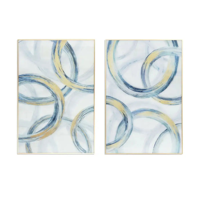 Картина DKD Home Decor Алуминий Кристал 80 x 2,5 x 120 cm