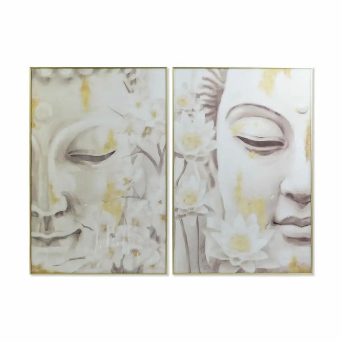Картина DKD Home Decor Алуминий Кристал 80 x 4 x 120 cm