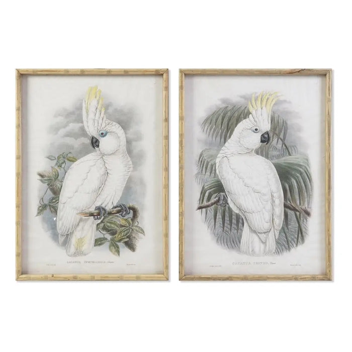 Картина DKD Home Decor Бамбук Кристал 50 x 2,8 x 70 cm