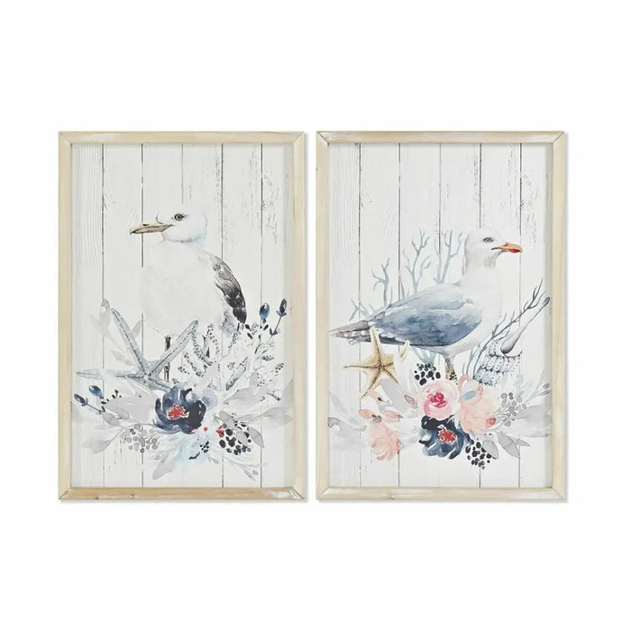 Картина DKD Home Decor Дървен MDF 40 x 1,8 x 60 cm