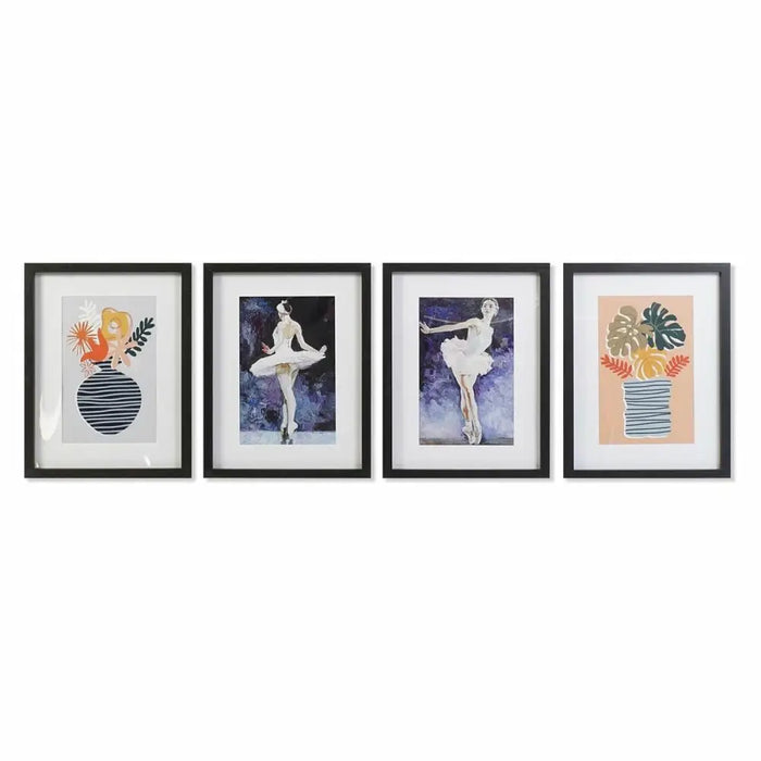 Картина DKD Home Decor Дървен полистирен 35 x 2 x 45 cm