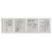 Картина DKD Home Decor Кристал Дървен MDF 55 x 2,5 x 70 cm