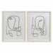 Картина DKD Home Decor Кристал Ела Дървен MDF 55 x 2 x 70 cm