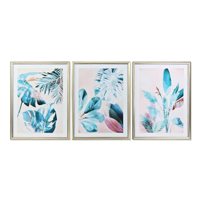 Картина DKD Home Decor Кристал Дървен MDF 60 x 4 x 80 cm