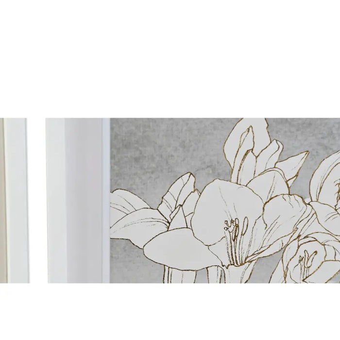 Картина DKD Home Decor Кристал Дървен MDF 55 x 2,5 x 70 cm