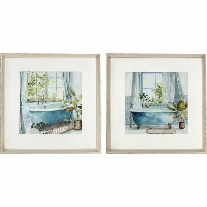 Картина DKD Home Decor Кристал Дървен MDF 32 x 2,5 x 32 cm