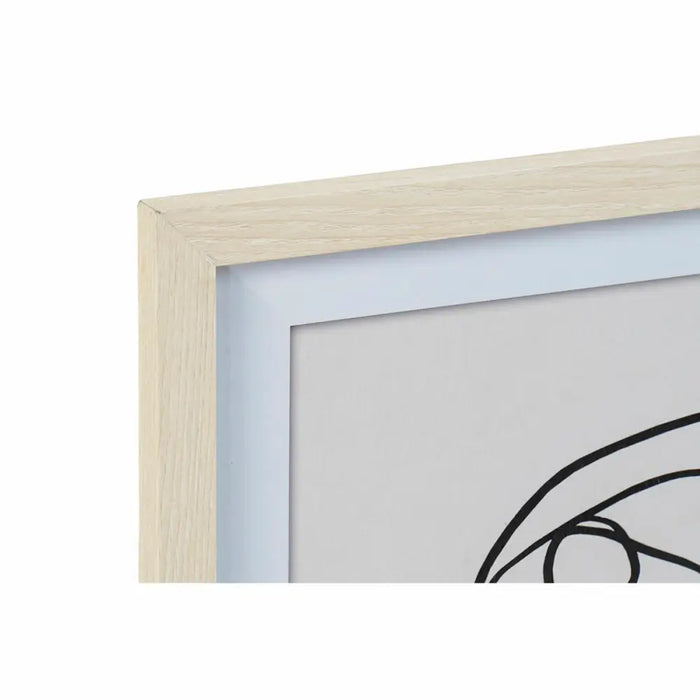 Картина DKD Home Decor Кристал Ела Дървен MDF 55 x 2 x 70 cm