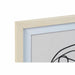 Картина DKD Home Decor Кристал Ела Дървен MDF 55 x 2 x 70 cm