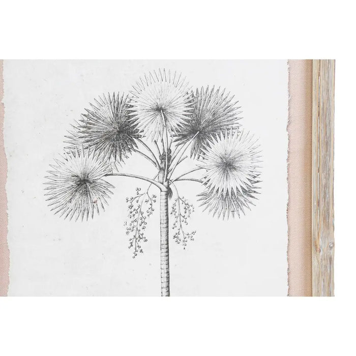 Картина DKD Home Decor Палми Колониален (35 x 1,8 x 45 cm)