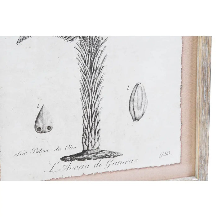 Картина DKD Home Decor Палми Колониален (35 x 1,8 x 45 cm)