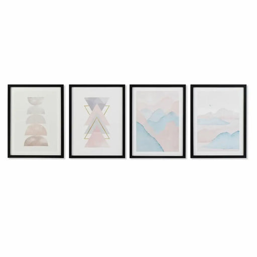 Картина DKD Home Decor полистирен Дървен MDF 30 x 3 x 40 cm