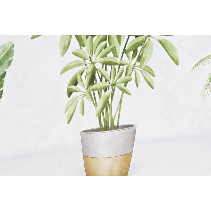 Картина DKD Home Decor Растение (90 x 2,3 x 30 cm) (90 x