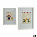 Картина Gift Decor 77519 77519 Бял Многоцветен Дървен Цирк
