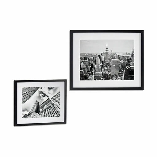 Картина Gift Decor 94951 94951 Черен Дървен Cтъкло Сграда
