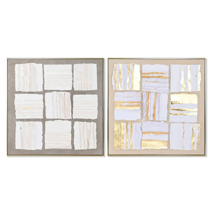 Картина Home ESPRIT Абстрактен Модерен 102,3 x 4,5 x 102,3
