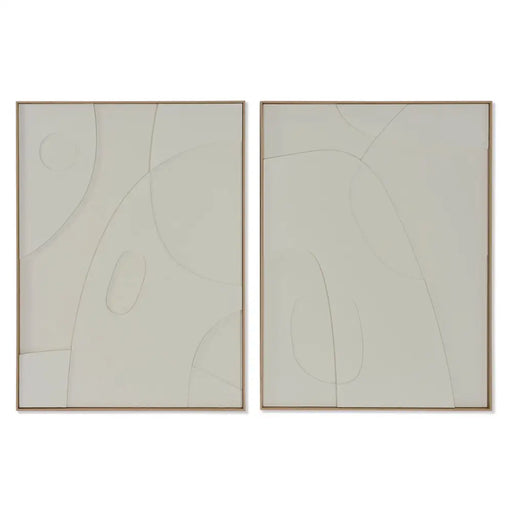 Картина Home ESPRIT Абстрактен Скандинавски 75 x 4 x 100 cm