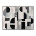 Картина Home ESPRIT Алуминий Дървен MDF 80 x 3,5 x 120 cm