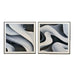 Картина Home ESPRIT Алуминий Дървен MDF 80 x 3,5 x 80 cm