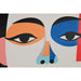 Картина Home ESPRIT Алуминий Дървен MDF 80 x 3,5 x 80 cm