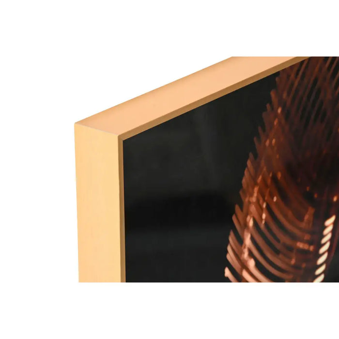 Картина Home ESPRIT Алуминий Дървен MDF 80 x 3,5 x 80 cm