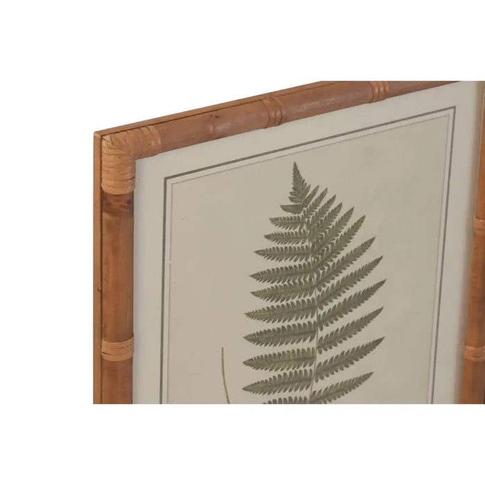 Картина Home ESPRIT Бамбук Кристал 40 x 2,5 x 50 cm (9 броя)