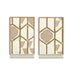 Картина Home ESPRIT Бежов Естествен Boho 60 x 3 x 90 cm (2