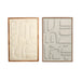 Картина Home ESPRIT Бежов Модерен Град 75 x 3 x 105 cm (2