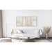 Картина Home ESPRIT Бял Бежов Абстрактен Град 92 x 4,5 x 92