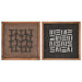 Картина Home ESPRIT Бор Рециклирано дърво 44 x 8 x 44 cm