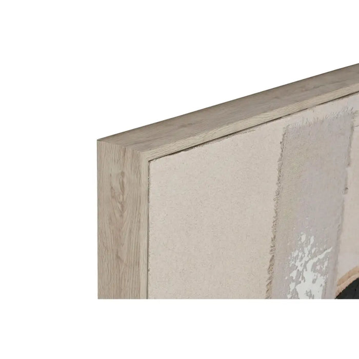 Картина Home ESPRIT Бял Черен Бежов Абстрактен Модерен 92 x